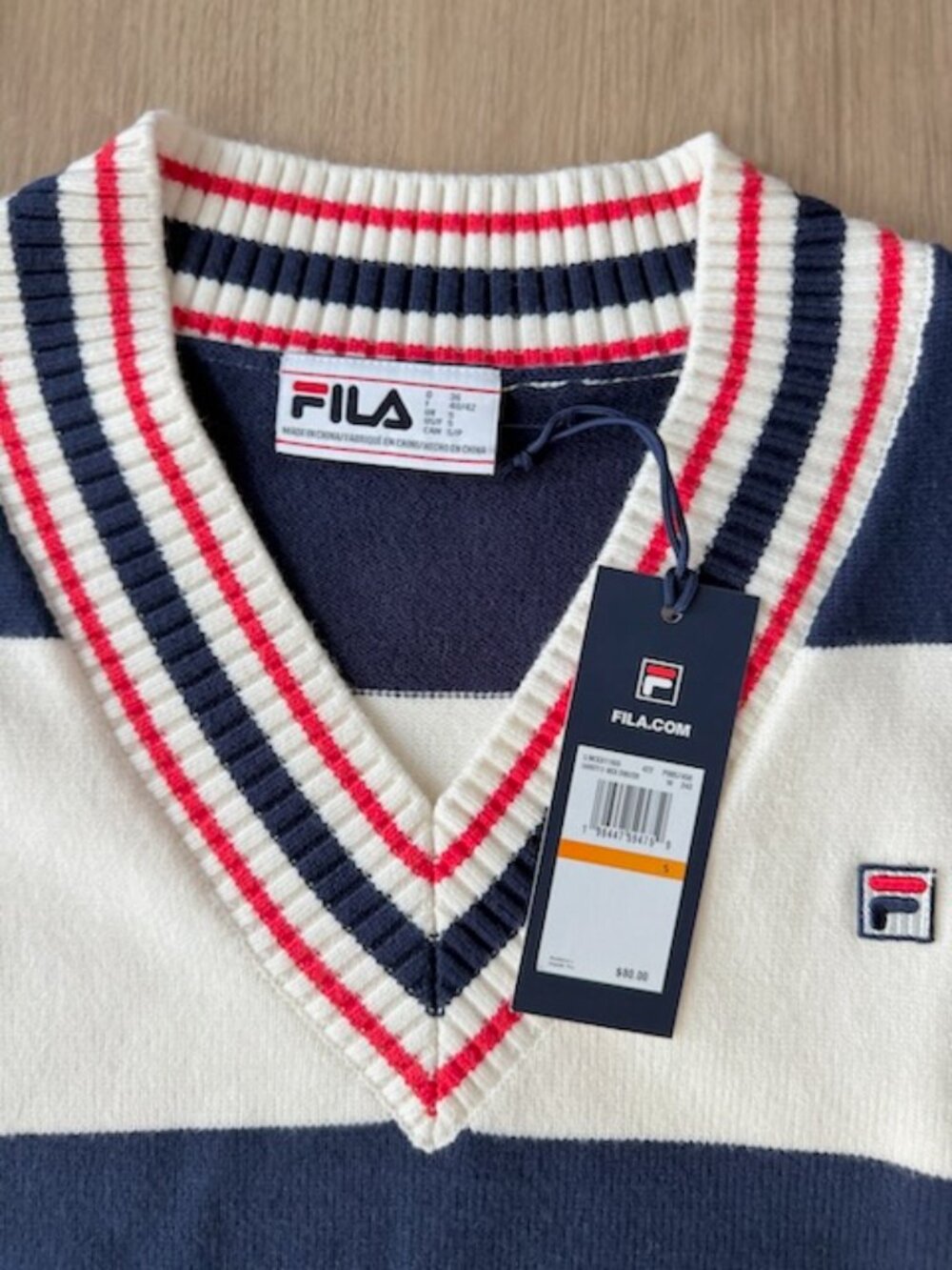 FILA Varsity Sweater & Pants Set NWT Sz S/M - Picture 3 of 9